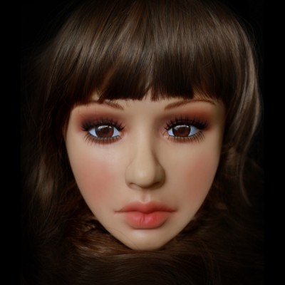 (SH-11) crossdress masquerade cosplay realistic female/girl silicone half face mask/props fixed with string crossdresser doll (SH-11) crossdress masquerade cosplay realistic female/girl silicone half face mask/props fixed with string crossdresser doll